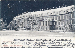 Hannover, Winter-Mond über Kgl.Schloss Gl1899 #G2845 - Other & Unclassified