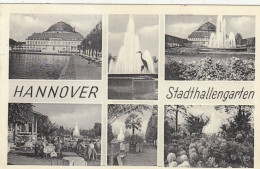 Hannover, Stadthallengarten, Mehrbildkarte Gl1952 #G2757 - Otros & Sin Clasificación