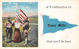 ETAT-UNIS  -  NEW-YORK  -  Camp MILLS  -  A Combination At That Can't Be Beat   -    Militaire, GI - Other & Unclassified