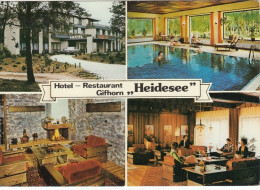 Gifhorn, Restaurant "Am Heidesee", Mehrbildkarte Gl1986 #G3248 - Otros & Sin Clasificación