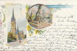Hannover, Gartenkirche, Geöffnetes Grab Litho Gl1898 #G2822 - Other & Unclassified