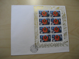 UDSSR 5496 Kleinbogen Auf FDC (1320H) - Postpaketten