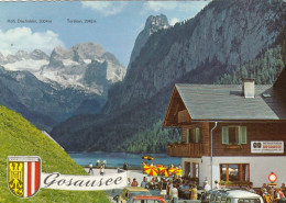 Gosausee, Oberösterreich, Mit Hoher Dachstein Und Gosaugletscher Gl1976 #G5288 - Altri & Non Classificati