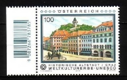 ÖSTERREICH MI-NR. 2815 POSTFRISCH(MINT) UNESCO WELTKULTURERBE HISTORISCHE ALTSTADT GRAZ - Neufs