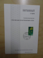 Berlin ETB Ersttagsblätter Jahrgang 1976 Komplett (5581) - Used Stamps