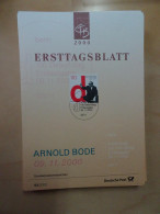 Bund ETB Ersttagsblätter Jahrgang 2000 Komplett (5619) - Used Stamps