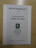 Berlin ETB Ersttagsblätter Jahrgang 1981 Komplett (5591) - Used Stamps