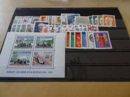 Berlin Jahrgang 1971 Postfrisch Komplett (7756) - Unused Stamps