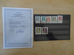 Berlin 35-41 Briefstücke Attest Schlegel (3817) - Used Stamps