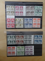 Berlin 270-85 Große Bauwerke Viererblock Gestempelt Mit Gummi (6042) - Used Stamps