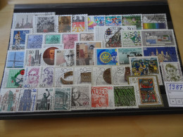 Bund Jahrgang 1987 Gestempelt Komplett (8058) - Used Stamps