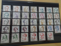 Berlin Frauen Postfrisch + Gestempelt Komplett (7084) - Used Stamps