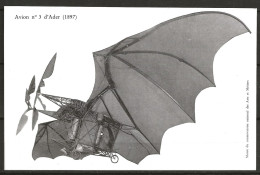 Carte Postale Avion N°3 D'Ader (1897) - Collections & Lots