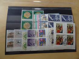 Berlin Jahrgang 1985 Viererblock Gestempelt/postfrisch Fast Komplett (8671) - Used Stamps
