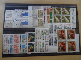 Berlin Jahrgang 1982 Viererblock Postfrisch Komplett (8704) - Unused Stamps