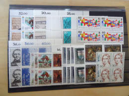 Berlin Jahrgang 1986 Viererblock Postfrisch Komplett (8711) - Unused Stamps