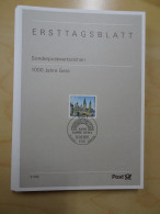 Bund ETB Ersttagsblätter Jahrgang 1995 Komplett (5614) - Used Stamps