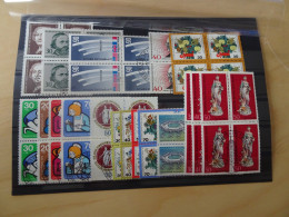 Berlin Jahrgang 1974 Viererblock Gestempelt/postfrisch Komplett (8660) - Used Stamps