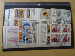 Berlin Jahrgang 1984 Viererblock Gestempelt/postfrisch Komplett (8670) - Used Stamps
