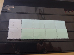 Bund Michel 1562 Rollenende Postfrisch 2 Verschiedene Leerfeldfarben (10714) - Roller Precancels