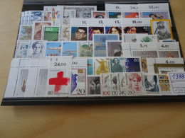 Bund Jahrgang 1988 Postfrisch Komplett (8059) - Unused Stamps