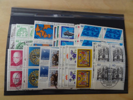 Berlin Jahrgang 1980 Viererblock Gestempelt/postfrisch Komplett (8666) - Used Stamps