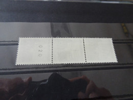 Bund Michel 510 3er Streifen Postfrisch Planatolgummi (10626) - Rollenmarken