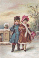 Chromos / Decoupis - Publicité Chocolat Suisse Lugano - Enfants - Andere & Zonder Classificatie