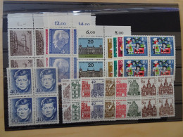 Berlin Jahrgang 1964 Viererblocks Postfrisch Komplett (8724) - Unused Stamps