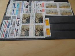 Bund Jahrgang 1985 Viererblock Postfrisch Komplett (11887) - Unused Stamps