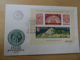 Ungarn Michel Block 115B Geschnitten FDC (13270) - FDC