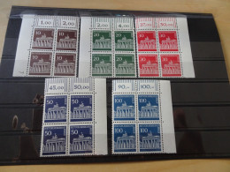 Berlin 286/90 Eckrand Viererblock Postfrisch (13185) - Unused Stamps