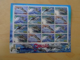 Grenada Michel 5925/28 KB WWF Delphine Postfrisch (14197H) - Unused Stamps