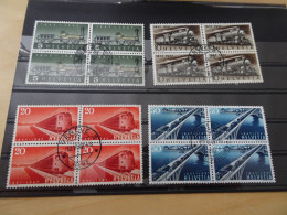 Schweiz Michel 484-87 SBK 277-80 Viererblock Gestempelt (16356) - Used Stamps