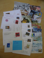 Liechtenstein Weihnachtsglückwunschkarten Der Post 1968-2018 (15064) - Sammlungen