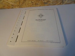 Bund Leuchtturm Falzlos 1970-1984 (19962) - Pre-printed Pages