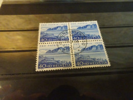 Schweiz Michel 584 Viererblocks Gestempelt Pro Patria (22179) - Used Stamps