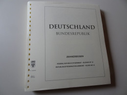 Bund Lindner T Falzlos 10er Bogen Jahrgang 2006 (17644) - Vordruckblätter