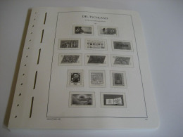 Bund Leuchtturm Falzlos 1980-1992 (17915) - Pré-Imprimés