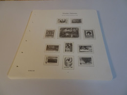 UNO Genf Borek Falzlos 1991-1995 (20045) - Pre-printed Pages