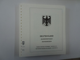 Bund Lindner T Falzlos 10er Bogen Jahrgang 2001 (17649) - Vordruckblätter