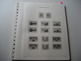 Bund Kabe Bicollect 1985-89 Falzlos (18422) - Vordruckblätter