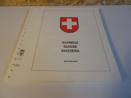 Schweiz Lindner T Falzlos 1977-1990 (19794) - Pre-printed Pages