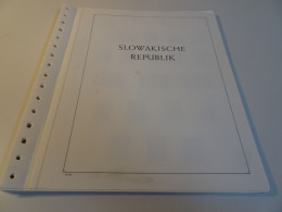 Slowakei 1993-2000 Kabe Ohne Taschen (21243) - Pré-Imprimés