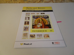 Österreich Marken Edition 20 Postfrisch Stifte + Klöster (23645H) - Timbres Personnalisés
