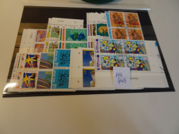 Schweiz Jahrgang 1992 Fast Komplett Viererblock Gestempelt (22124) - Used Stamps