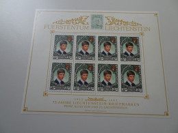 Liechtenstein Michel 921 Kleinbogen Postfrisch (22045) - Blocks & Kleinbögen