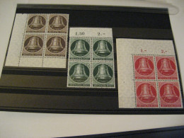 Berlin Michel 75-79 Viererblock Postfrisch Glocke Links (21844) - Unused Stamps