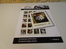 Österreich Marken Edition 20 Gestempelt Tiere (23638H) - Personalisierte Briefmarken