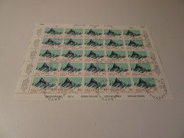 Schweiz Michel 842 Bogen Gestempelt Alpen (22645B) - Used Stamps